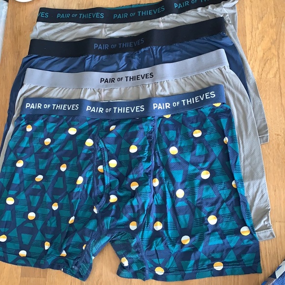 Bundle of 5 Pair of Thieves boxer briefs XL - Picture 3 of 4